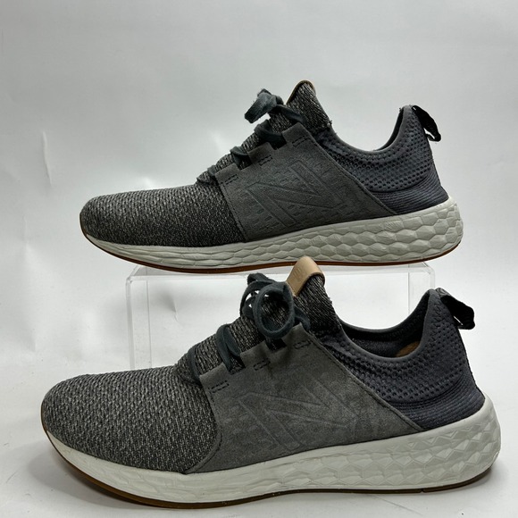 New Balance Fresh Foam Cruz Mens Gray Running Shoes Sneakers Size 9.5 US MCZRU - Picture 2 of 10